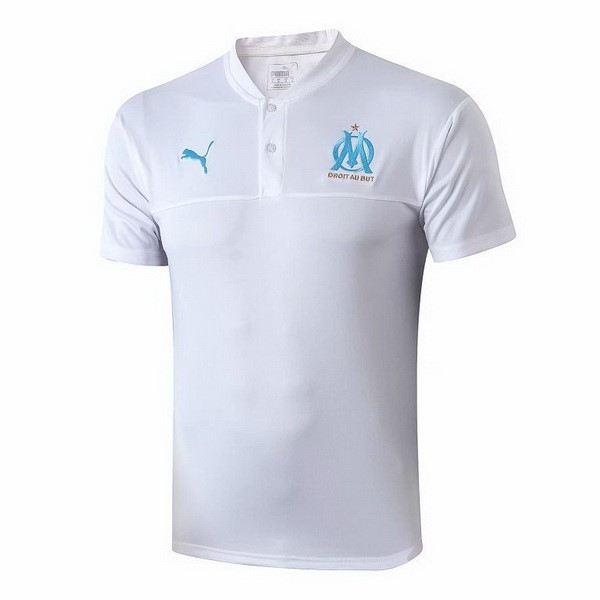 Polo Marseille 2019-20 Weiß Fussballtrikots Günstig